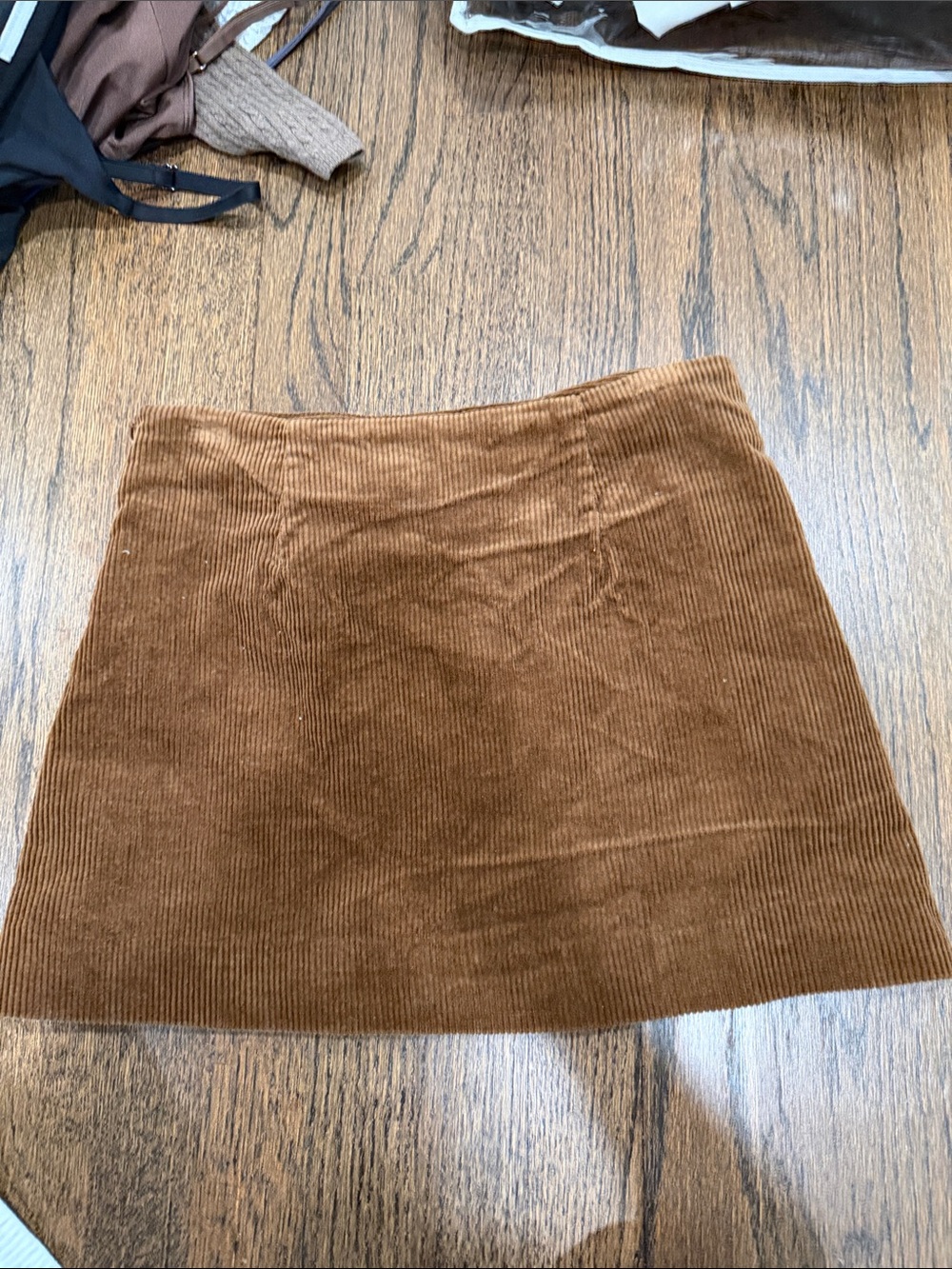 Zara Brown Corduroy Mini Skirt - Picture 5 of 5
